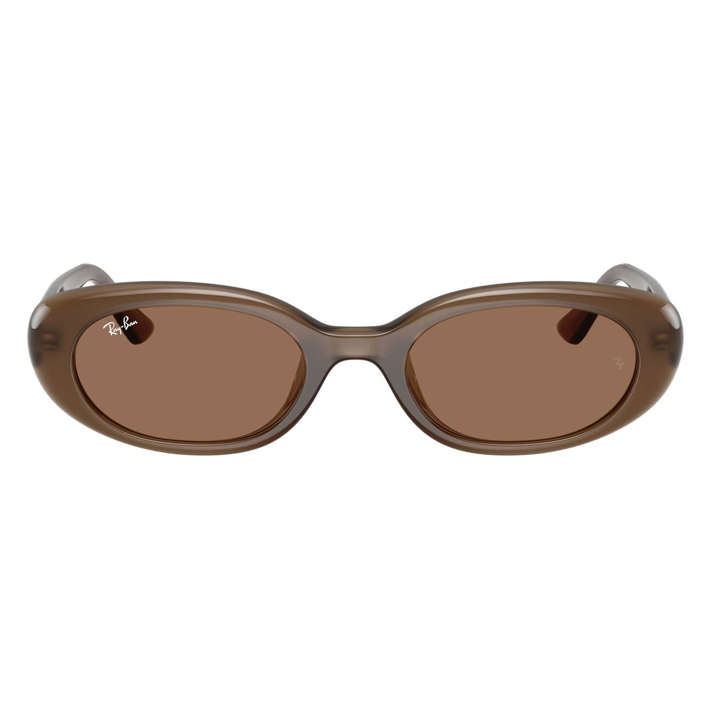 Ray-Ban 4441D Matte Opal Brown Dark Brown RB4441D 677973 (53)