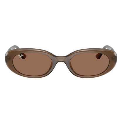 Ray-Ban 4441D Matte Opal Brown Dark Brown RB4441D 677973 (53)