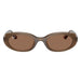 Ray-Ban 4441D Matte Opal Brown Dark Brown RB4441D 677973 (53)
