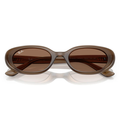 Ray-Ban 4441D Matte Opal Brown Dark Brown RB4441D 677973 (53)