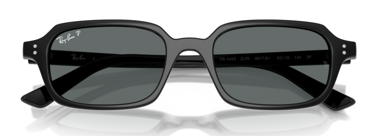 Ray-Ban 4455 Zuri Polarised Black Dark Grey (4455 667781)