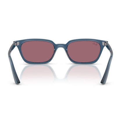 Ray-Ban 4456 Zaya Light Blue Violet RB4456 68121A (53)