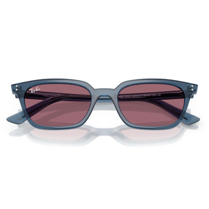 Ray-Ban 4456 Zaya Light Blue Violet RB4456 68121A (53)