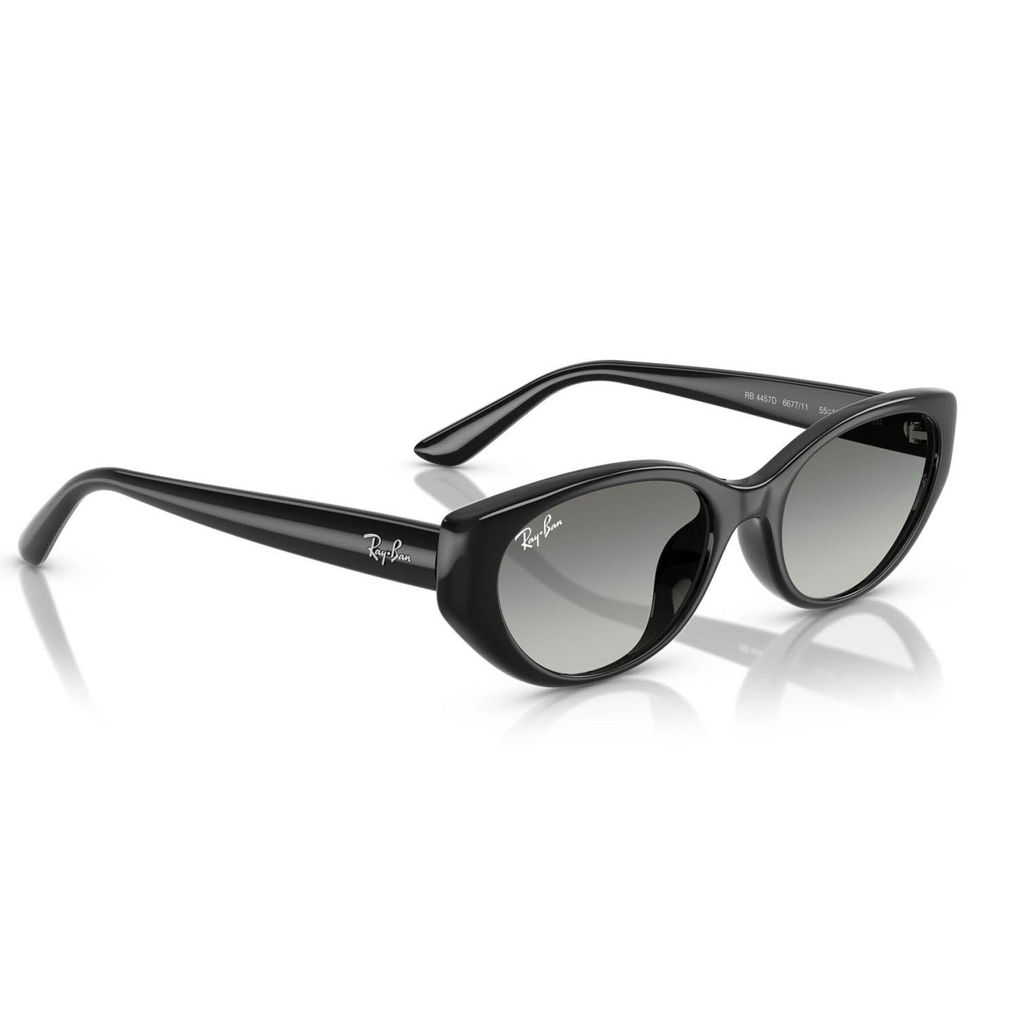 Ray-Ban 4457D Black Grey Gradient RB4457D 667711 (55)