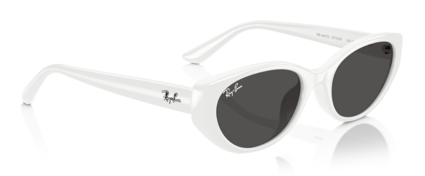 Ray-Ban 4457D White Dark Grey (4457D 677287)