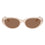 Ray-Ban 4457D Opal Beige Dark Brown RB4457D 678673 (55)