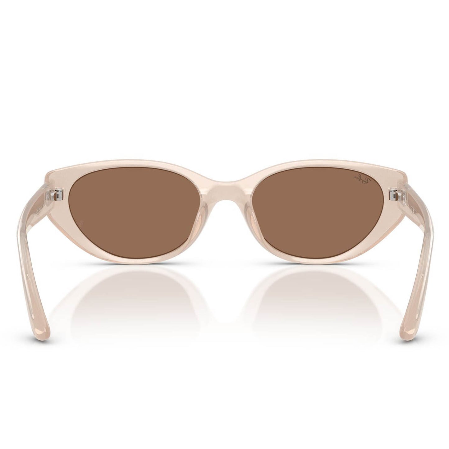 Ray-Ban 4457D Opal Beige Dark Brown RB4457D 678673 (55)