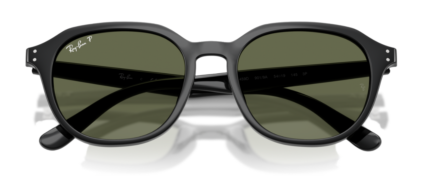 Ray-Ban 4459D Polarised Black Dark Green RB4459D 901/9A (54)