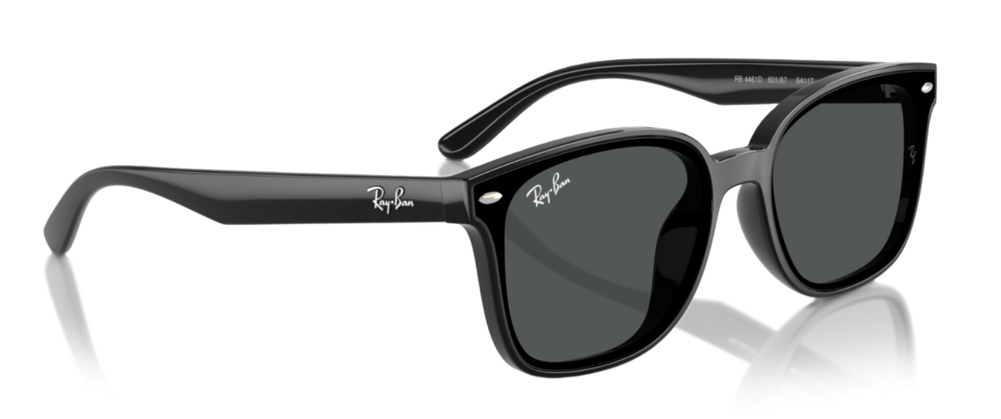 Ray-Ban 4461D Polished Black Dark Grey (4461D 601/87)