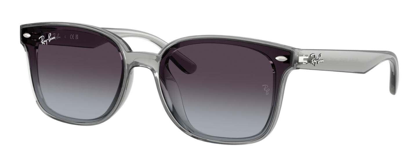 Ray-Ban 4461D Polished Transparent Grey Grey Gradient (4461D 64508G)