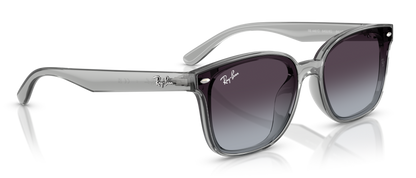 Ray-Ban 4461D Polished Transparent Grey Grey Gradient (4461D 64508G)
