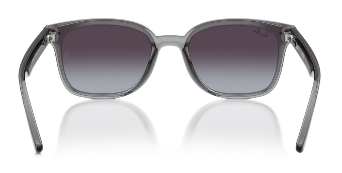 Ray-Ban 4461D Polished Transparent Grey Grey Gradient (4461D 64508G)