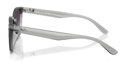 Ray-Ban 4461D Polished Transparent Grey Grey Gradient (4461D 64508G)