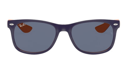 Ray-Ban Junior New Wayfarer Blue on Orange Blue – Great Southern