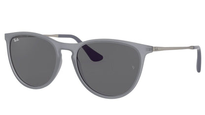 Ray-Ban Junior Erika 9060 Rubber Transparent Grey Dark Grey (9060 705887)