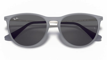 Ray-Ban Junior Erika 9060 Rubber Transparent Grey Dark Grey (9060 705887)