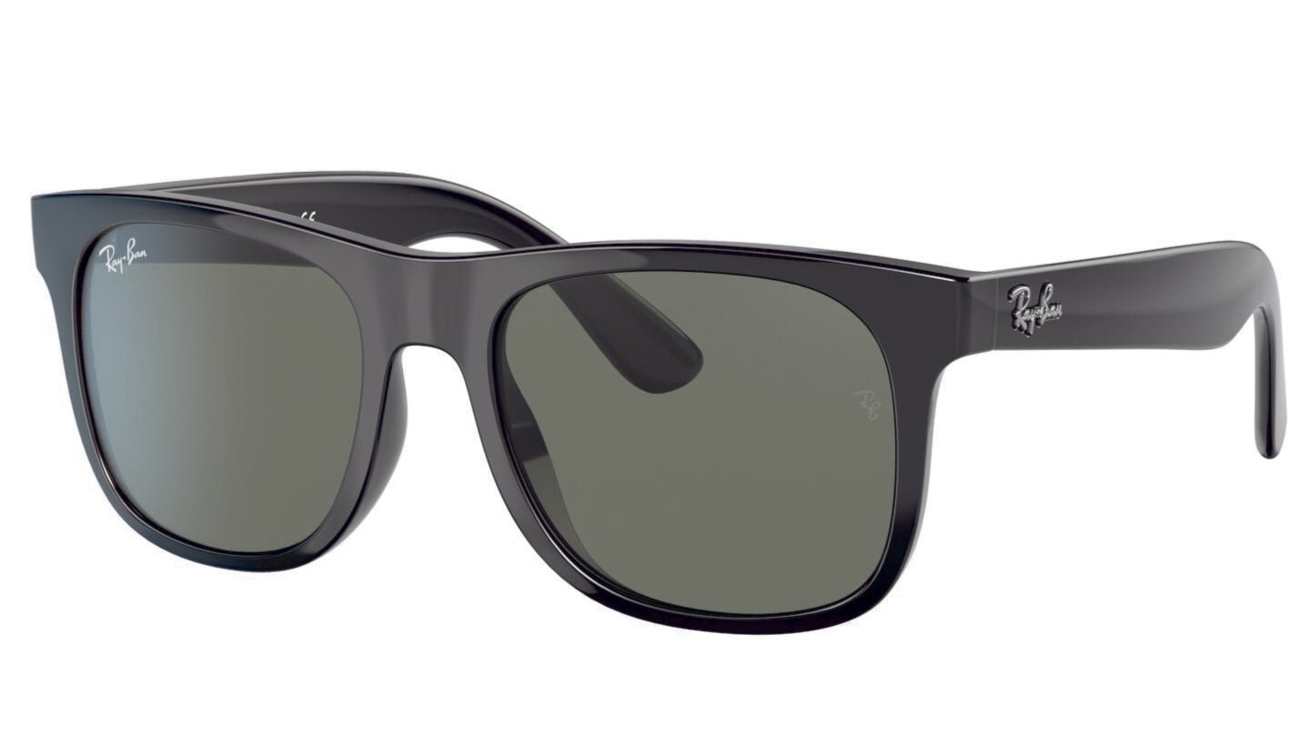 Ray-Ban Junior Justin 9069 Black Dark Green (9069 100/71)