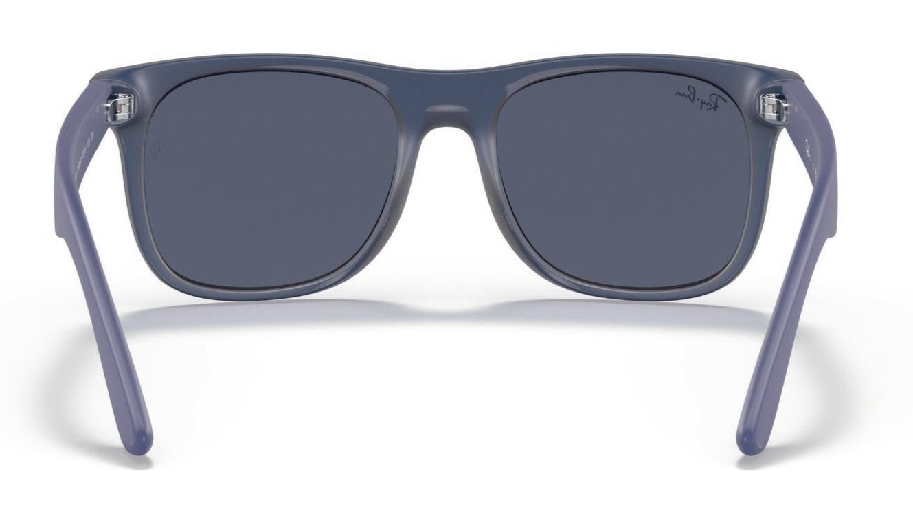 Ray-Ban Junior Justin 9069 Transparent Blue Rubber Dark Blue (9069 706080)