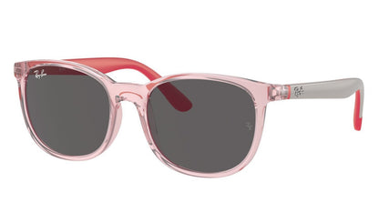 Ray-Ban Junior 9079S Transparent Pink Dark Grey (9079S 716587)