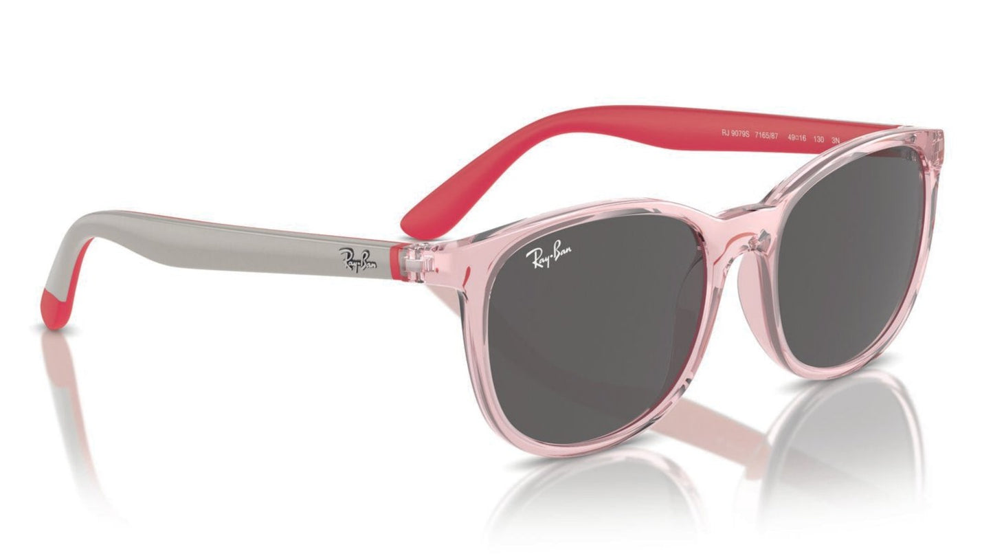 Ray-Ban Junior 9079S Transparent Pink Dark Grey (9079S 716587)