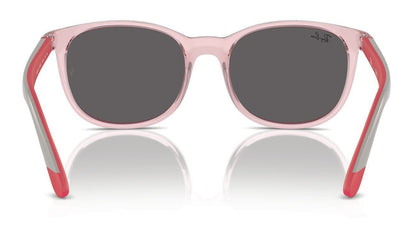 Ray-Ban Junior 9079S Transparent Pink Dark Grey (9079S 716587)