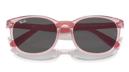 Ray-Ban Junior 9079S Transparent Pink Dark Grey (9079S 716587)