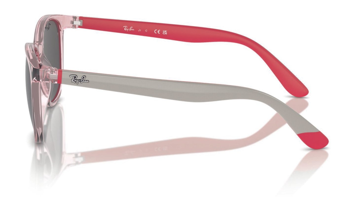 Ray-Ban Junior 9079S Transparent Pink Dark Grey (9079S 716587)