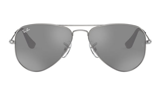 Ray-Ban 9506 Junior Aviator Silver Grey Silver Mirror RJ9506 212/6G (50)
