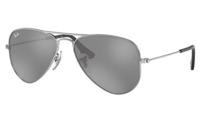 Ray-Ban Junior Aviator 9506 Silver Grey Silver Mirror (9506 212/6G)