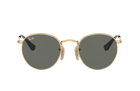 Ray-Ban Junior Round 9547 Gold Dark Green (9547 223/71)