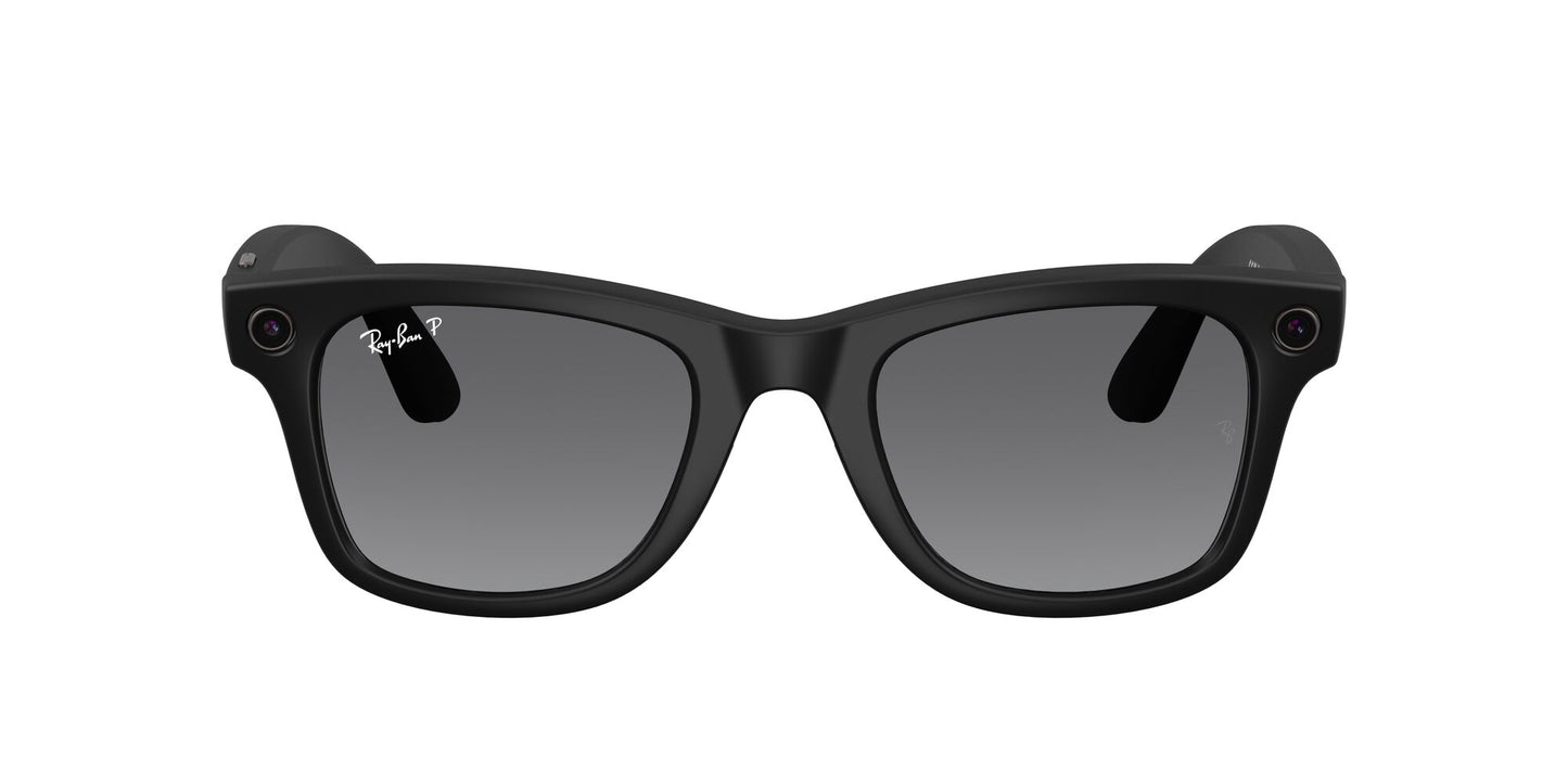 Ray-Ban 4012 Meta (Gen 2) Wayfarer Polarised Matte Black Graphite Gradient RW4012 601ST3 (53)