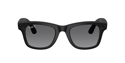 Ray-Ban 4012 Meta (Gen 2) Wayfarer Polarised Matte Black Graphite Gradient RW4012 601ST3 (50)