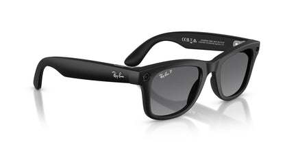 Ray-Ban 4012 Meta (Gen 2) Wayfarer Polarised Matte Black Graphite Gradient RW4012 601ST3 (53)