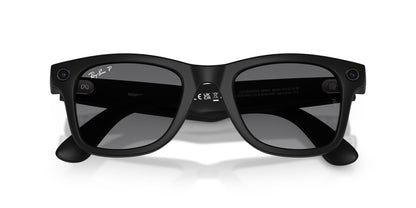 Ray-Ban 4012 Meta (Gen 2) Wayfarer Polarised Matte Black Graphite Gradient RW4012 601ST3 (53)