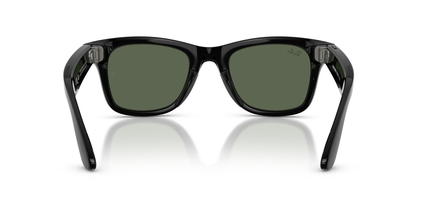 Ray-Ban 4012 Meta (Gen 2) Wayfarer Black G15 Green RW4012 601/71 (53)