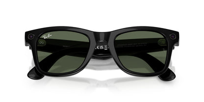Ray-Ban 4012 Meta (Gen 2) Wayfarer Black G15 Green RW4012 601/71 (50)