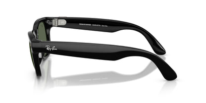 Ray-Ban 4012 Meta (Gen 2) Wayfarer Black G15 Green RW4012 601/71 (53)