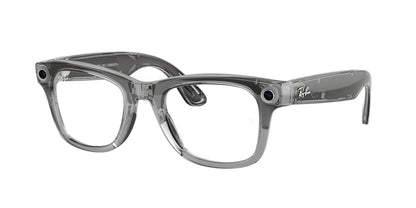 Ray-Ban 4012 Meta (Gen 2) Wayfarer Transparent Grey Clear/Sapphire Transitions RW4012 6840MF (50)