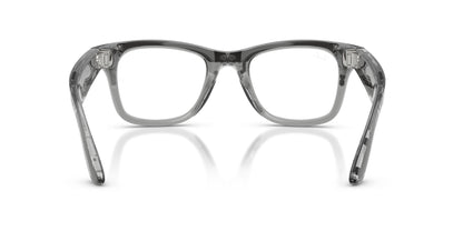 Ray-Ban 4012 Meta (Gen 2) Wayfarer Transparent Grey Clear/Sapphire Transitions RW4012 6840MF (50)