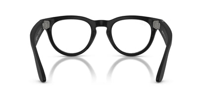 Ray-Ban 4013 Meta (Gen 2) Headliner Matte Black Clear/Blue Light RW4013 601SSB (50)