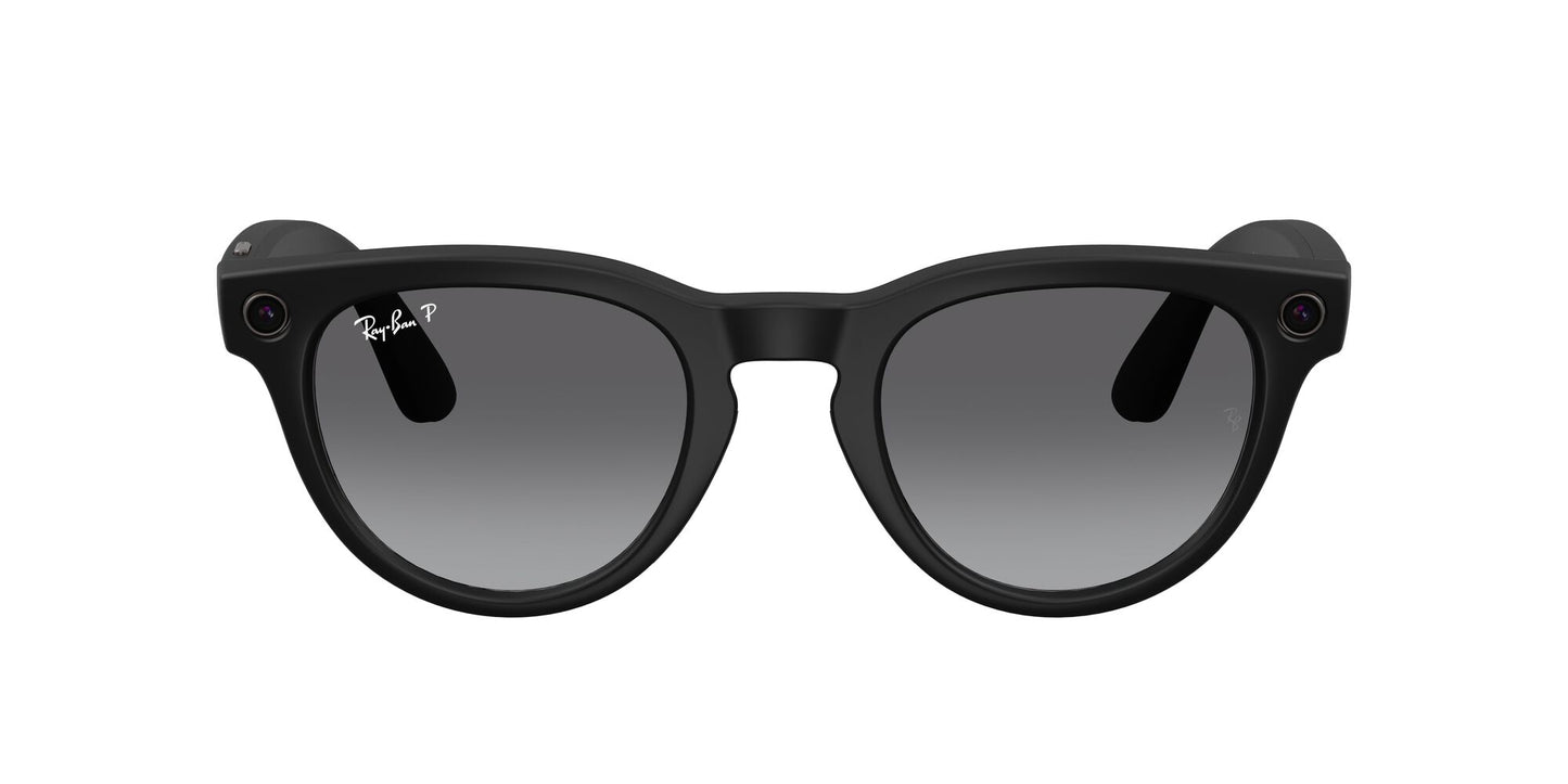 Ray-Ban 4013 Meta (Gen 2) Headliner Polarised Matte Black Graphite Gradient RW4013 601ST3 (50)