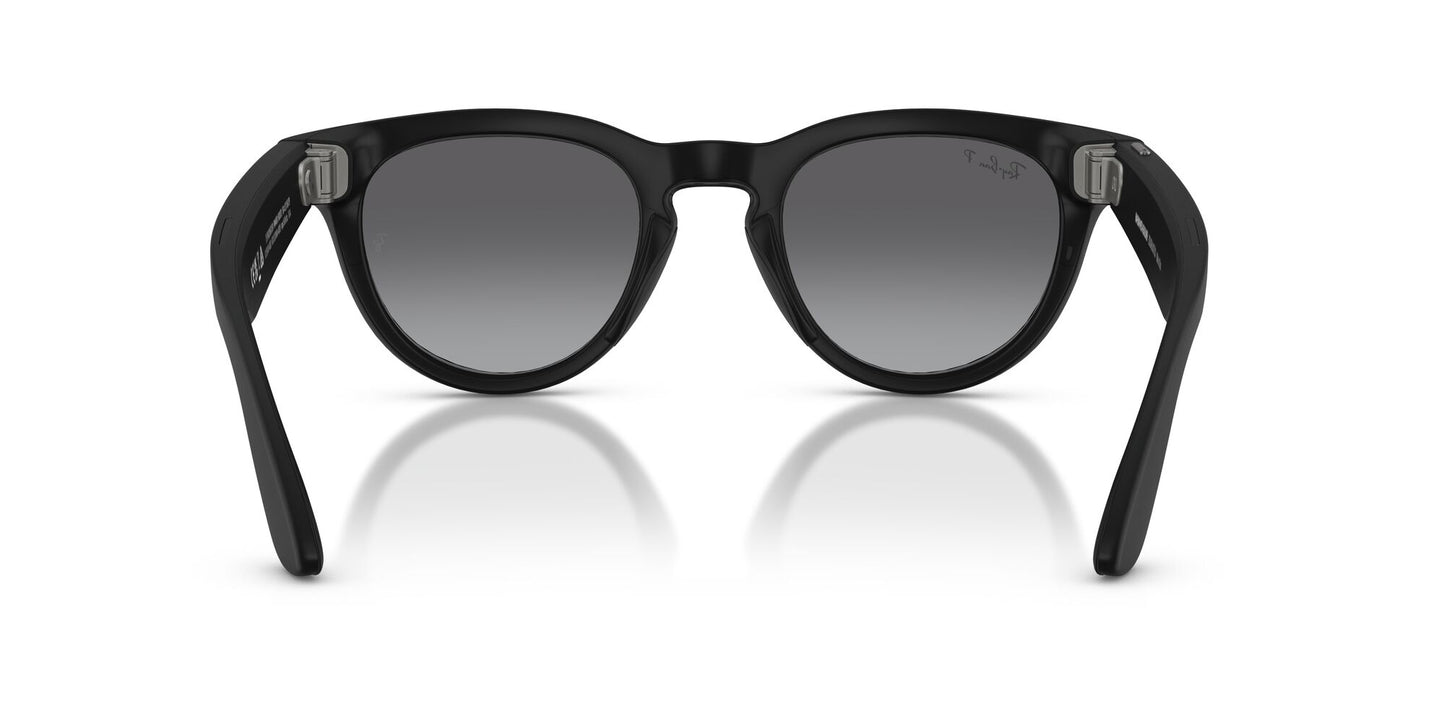 Ray-Ban 4013 Meta (Gen 2) Headliner Polarised Matte Black Graphite Gradient RW4013 601ST3 (50)