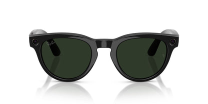 Ray-Ban 4013 Meta (Gen 2) Headliner Black Clear/Graphite Green Transitions RW4013 601/1M (50)