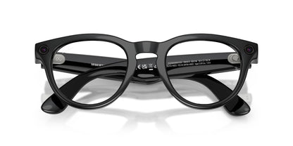 Ray-Ban 4013 Meta (Gen 2) Headliner Black Clear/Graphite Green Transitions RW4013 601/1M (50)