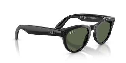 Ray-Ban 4013 Meta (Gen 2) Headliner Black G-15 Green RW4013 601/71 (50)