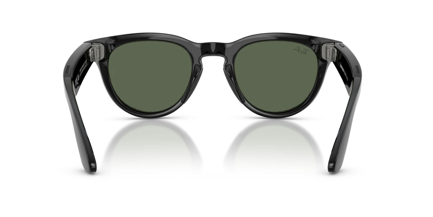 Ray-Ban 4013 Meta (Gen 2) Headliner Black G-15 Green RW4013 601/71 (50)
