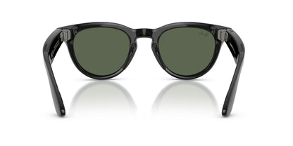 Ray-Ban 4013 Meta (Gen 2) Headliner Black G-15 Green RW4013 601/71 (50)