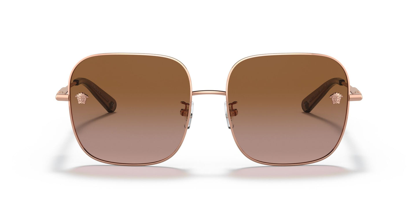 Versace 2246D Rose Gold Brown Gradient (2246D 141213)