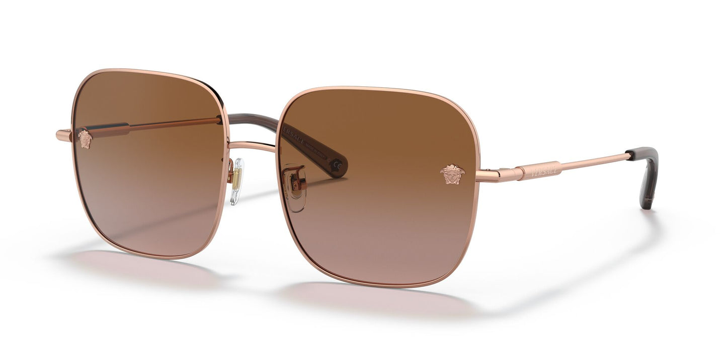 Versace 2246D Rose Gold Brown Gradient (2246D 141213)