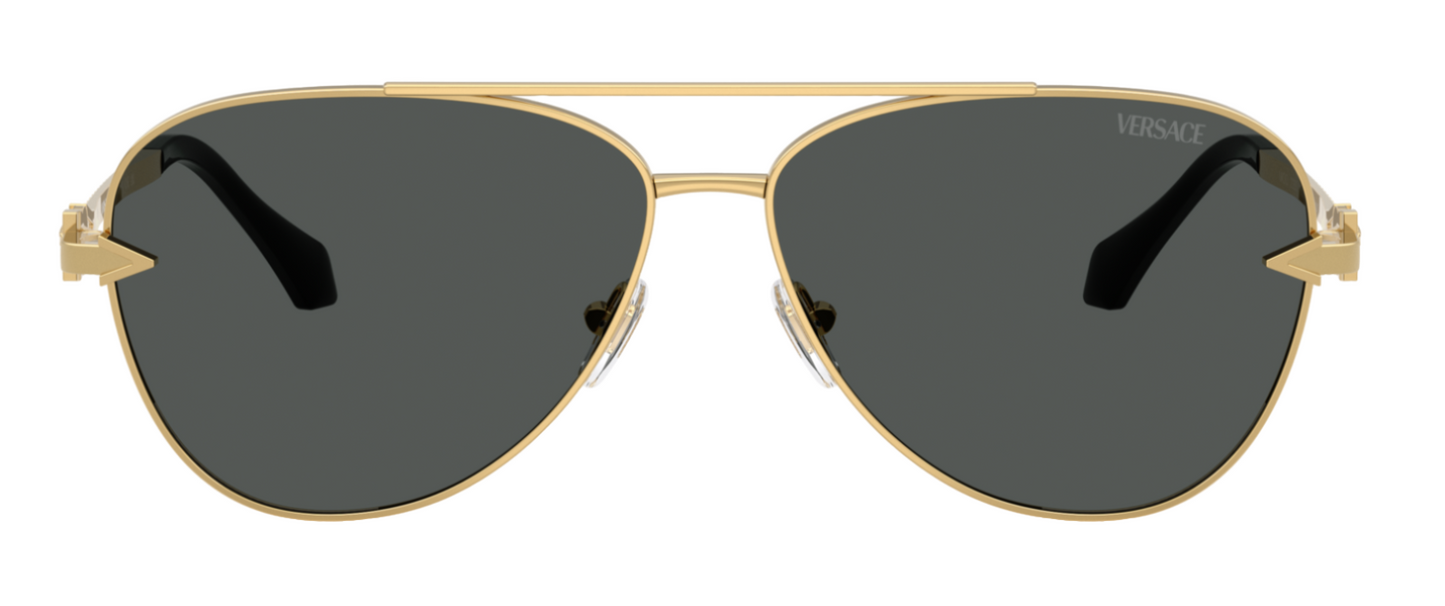 Versace 2283 Gold Dark Grey (2283 100287)